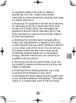 Preview for 263 page of Panasonic NN-C69KSM Operating Instructions Manual