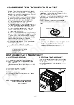 Preview for 15 page of Panasonic NN-C69KSMEPG Service Manual