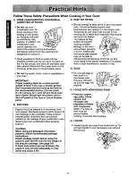 Preview for 6 page of Panasonic NN-C867 Operating Instructions Manual