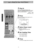 Предварительный просмотр 12 страницы Panasonic NN-C867 Operating Instructions Manual