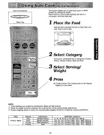 Preview for 23 page of Panasonic NN-C867 Operating Instructions Manual