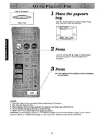 Предварительный просмотр 24 страницы Panasonic NN-C867 Operating Instructions Manual