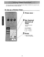 Preview for 26 page of Panasonic NN-C867 Operating Instructions Manual