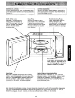 Preview for 29 page of Panasonic NN-C867 Operating Instructions Manual