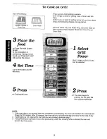 Preview for 17 page of Panasonic NN-C888B Operation Manual