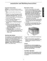 Preview for 4 page of Panasonic NN-C888W Operation Manual