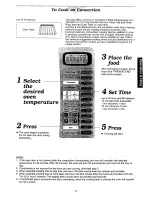 Preview for 18 page of Panasonic NN-C888W Operation Manual