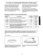 Preview for 21 page of Panasonic NN-C888W Operation Manual