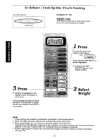 Preview for 23 page of Panasonic NN-C888W Operation Manual