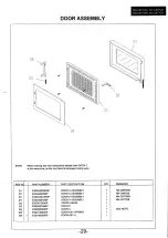 Предварительный просмотр 27 страницы Panasonic NN-C897WB Service Manual