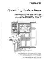 Preview for 1 page of Panasonic NN-C980B, NN-C988B Operating Instructions Manual