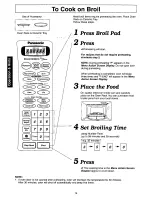 Preview for 14 page of Panasonic NN-C980B, NN-C988B Operating Instructions Manual