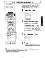 Preview for 15 page of Panasonic NN-C980B, NN-C988B Operating Instructions Manual