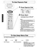 Preview for 16 page of Panasonic NN-C980B, NN-C988B Operating Instructions Manual