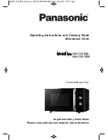 Panasonic NN-CD545B Operating Instructions And Cookery Book preview