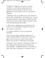 Preview for 7 page of Panasonic NN-CD545B Operating Instructions And Cookery Book