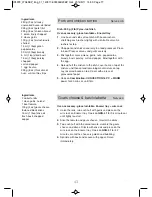 Preview for 45 page of Panasonic NN-CD545B Operating Instructions And Cookery Book