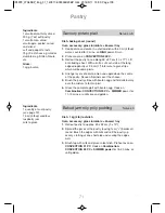 Preview for 73 page of Panasonic NN-CD545B Operating Instructions And Cookery Book