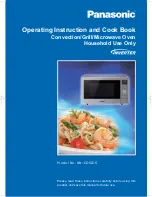 Preview for 1 page of Panasonic NN-CD58JS Operating Instruction And Cook Book