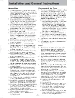 Preview for 10 page of Panasonic NN-CD58JS Operating Instruction And Cook Book