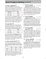 Preview for 38 page of Panasonic NN-CD58JS Operating Instruction And Cook Book