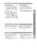 Preview for 63 page of Panasonic NN-CD58JS Operating Instruction And Cook Book