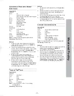 Preview for 71 page of Panasonic NN-CD58JS Operating Instruction And Cook Book