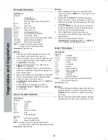 Preview for 82 page of Panasonic NN-CD58JS Operating Instruction And Cook Book