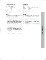 Preview for 93 page of Panasonic NN-CD58JS Operating Instruction And Cook Book