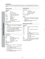 Preview for 94 page of Panasonic NN-CD58JS Operating Instruction And Cook Book