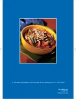 Preview for 97 page of Panasonic NN-CD58JS Operating Instruction And Cook Book