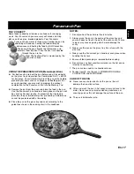 Preview for 20 page of Panasonic NN-CD757 Operating Instructions Manual