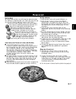 Preview for 43 page of Panasonic NN-CD767 Operating Instructions Manual