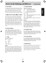 Preview for 33 page of Panasonic NN-CD87KS Manual