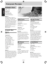 Preview for 56 page of Panasonic NN-CD87KS Manual