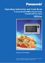 Panasonic NN-CD87KS Operating Instruction And Cook Book предпросмотр