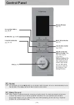 Preview for 15 page of Panasonic NN-CD87KS Operating Instruction And Cook Book