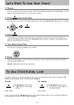 Preview for 17 page of Panasonic NN-CD87KS Operating Instruction And Cook Book