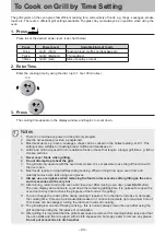 Preview for 24 page of Panasonic NN-CD87KS Operating Instruction And Cook Book