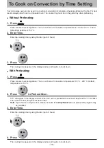 Preview for 26 page of Panasonic NN-CD87KS Operating Instruction And Cook Book