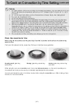 Preview for 27 page of Panasonic NN-CD87KS Operating Instruction And Cook Book