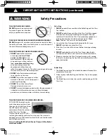 Preview for 5 page of Panasonic NN-CD87KS Owner'S Manual