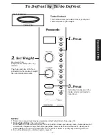 Preview for 19 page of Panasonic NN-CD987W Operating Instructions Manual