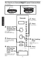 Preview for 20 page of Panasonic NN-CD987W Operating Instructions Manual