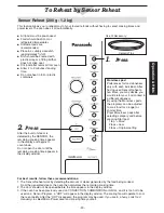 Preview for 25 page of Panasonic NN-CD987W Operating Instructions Manual