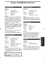 Preview for 44 page of Panasonic NN-CD987W Operating Instructions Manual