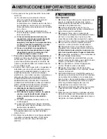 Preview for 5 page of Panasonic NN-CD989S Instrucciones De Operación