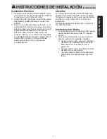 Preview for 7 page of Panasonic NN-CD989S Instrucciones De Operación