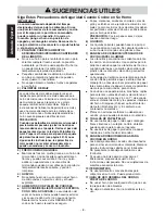 Preview for 8 page of Panasonic NN-CD989S Instrucciones De Operación