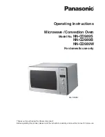 Panasonic NN-CD989S Operating Instructions Manual preview